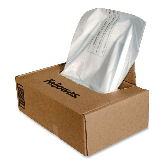 Shredder Waste Bags, 25 gal Capacity, 50/Carton