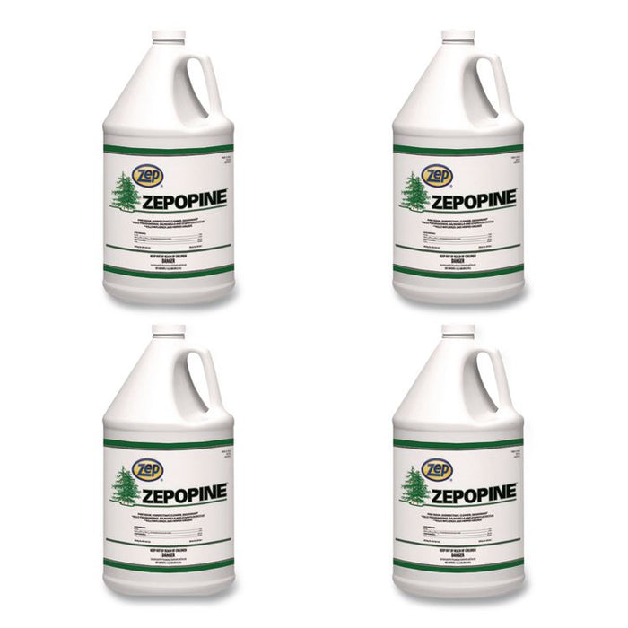 Zepopine, Pine Scent, 1 gal Bottle, 4/Carton