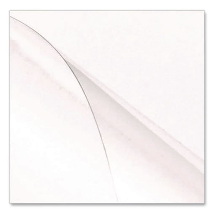 Design View Poly Presentation Covers for Binding Systems, Plastic, Square Corners, 11 x 8.5, Frost, 25/Pack