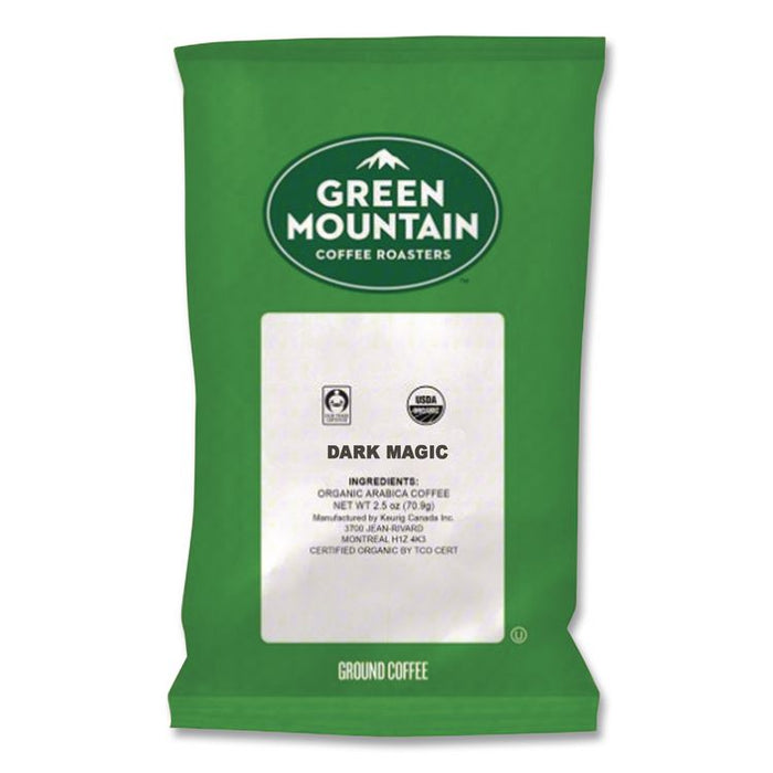 Dark Magic Coffee Fraction Packs, 2.5 oz, 50/Carton