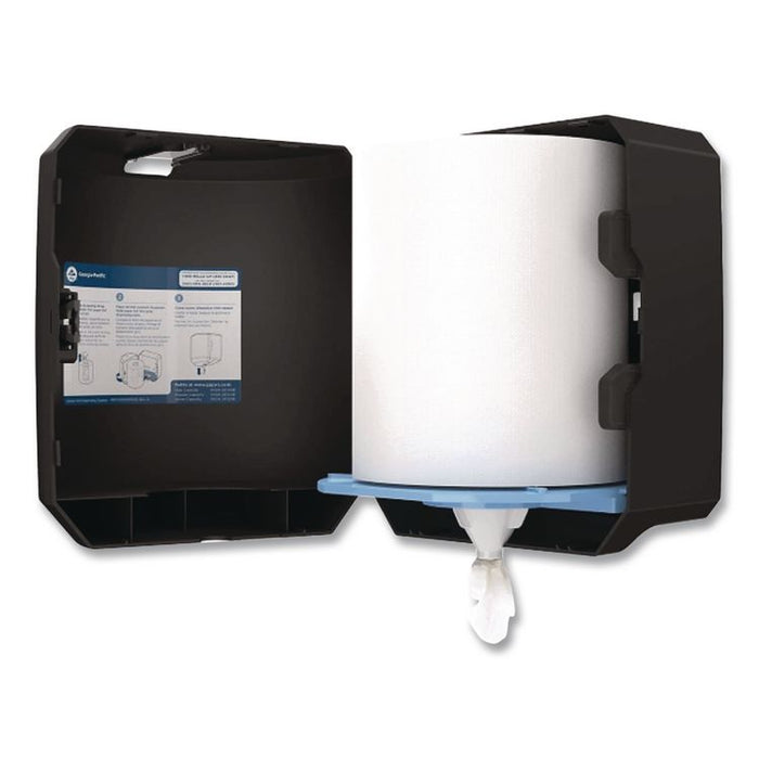 SofPull CenterPull Hand Towel Dispenser, Includes Roll of 320 Centerpull Towels, 9.56 x 9.38 x 12.06, Gray