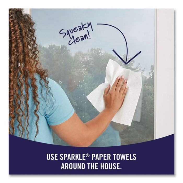 Pick-A-Size Perforated Kitchen Double Roll Towels with Thirst Pockets, 2-Ply, 11 x 6, White, 110 Sheets/Roll, 24 Rolls/Pack