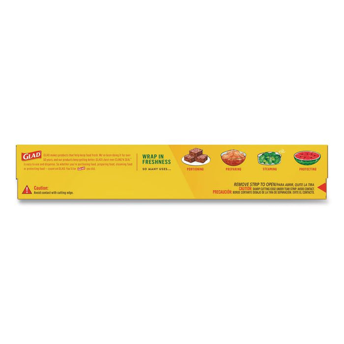 Cling'N Seal Plastic Food Wrap, 200 sq ft Roll