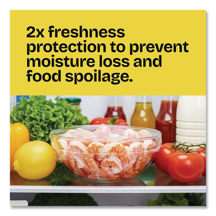 Cling'N Seal Plastic Food Wrap, 200 sq ft, 12 Rolls/Carton