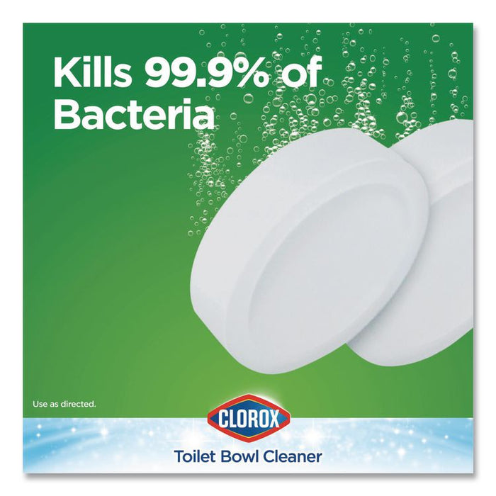 Ultra Clean Toilet Tablets Bleach, 3.5 oz Tablet, 2/Pack, 6 Packs/Carton