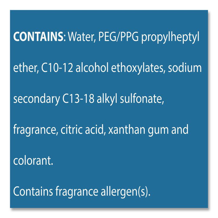 CloroxPro Multi-Surface Cleaner Concentrated, Sparkling Wave Scent, 80 oz Bottle, 3/Carton