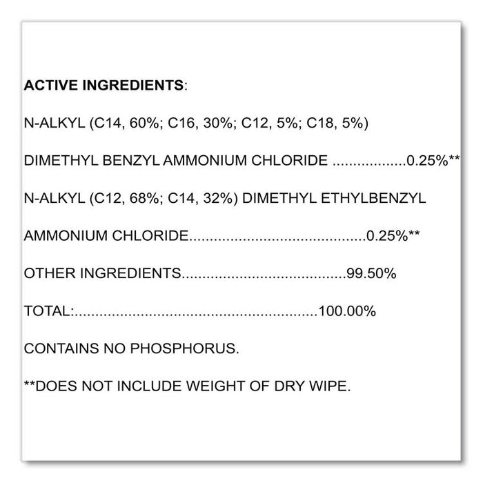 VersaSure Cleaner Disinfectant Wipes, 1-Ply, 6 x 5, Fragranced, White, 150 Towels/Canister