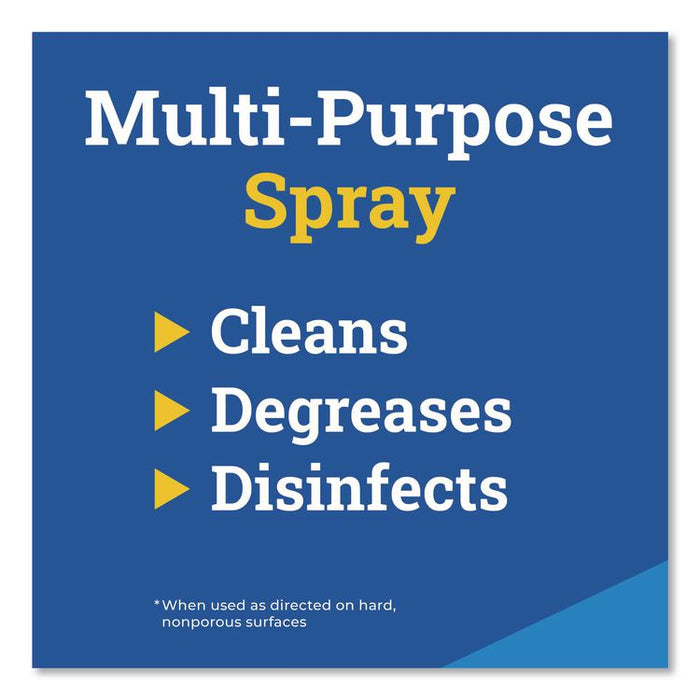 CloroxPro Cleaner Degreaser Disinfectant, 128 oz Refill, 4/Carton