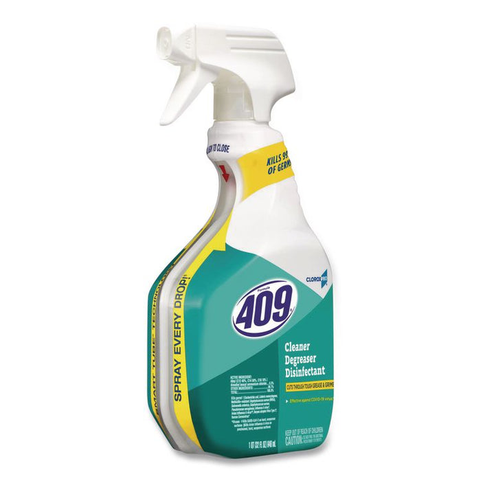 CloroxPro Cleaner Degreaser Disinfectant, 32 oz Spray, 12/Carton