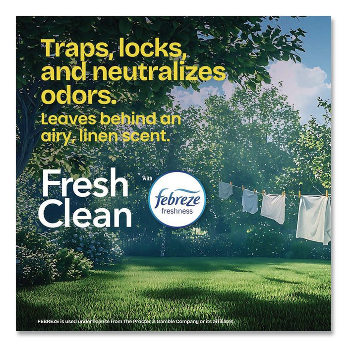 ForceFlex Kitchen Drawstring Trash Bags, 13 gal, Fresh Clean Scent, 24" x 27.38", White, 80 Bags/Box, 3 Boxes/Carton