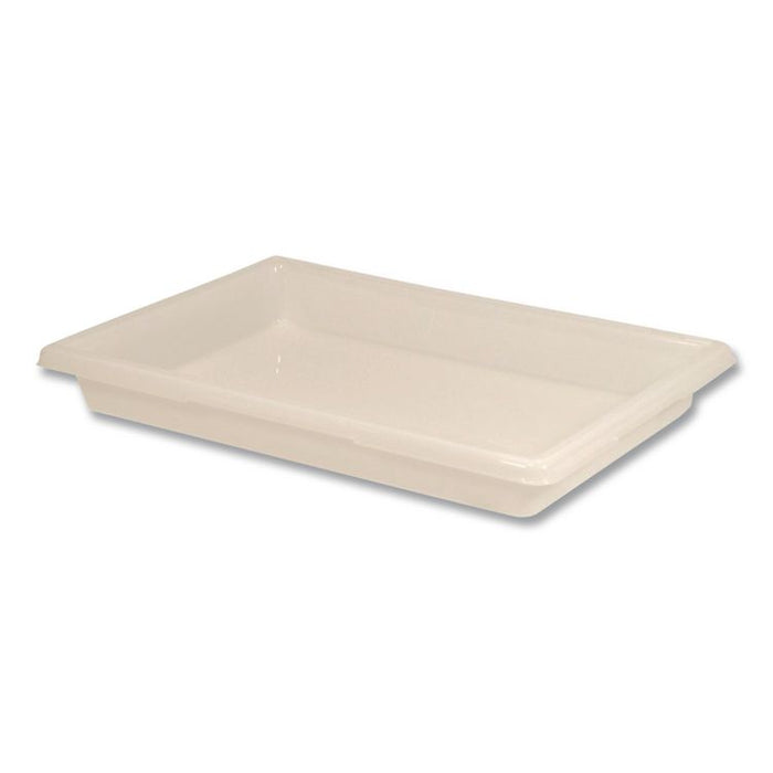 Food/Tote Boxes, 5 gal, 18 x 3.5 x 3.5, Plastic, White