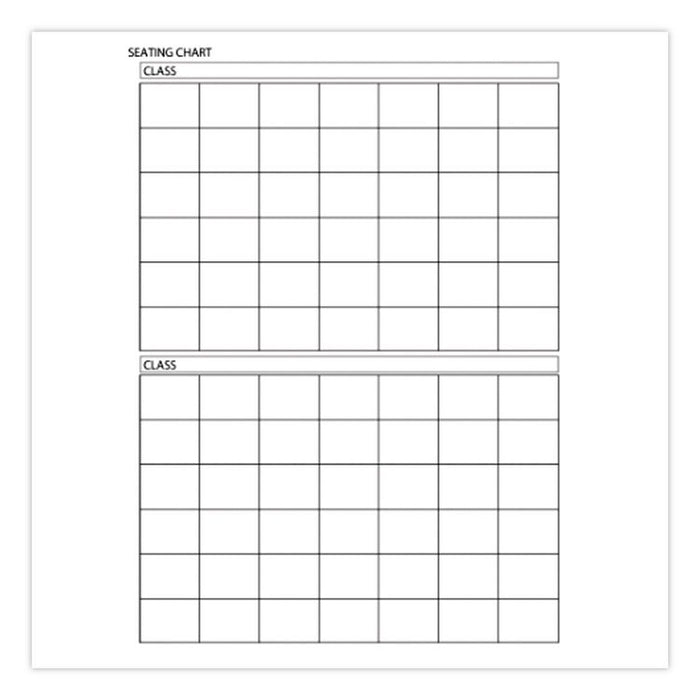 Recycled Class Record Book, 8 Classes, 35 Students, 9 to 10 Week Terms, 40-Week Span, Blue Cover, 11 x 8.5 Sheets