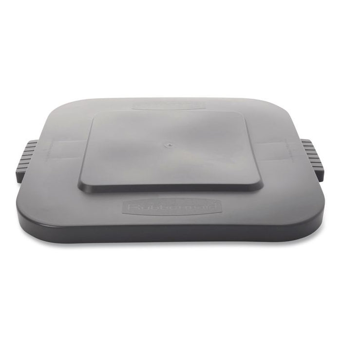 Square BRUTE Lid, 22 x 24 x 2.5, Gray