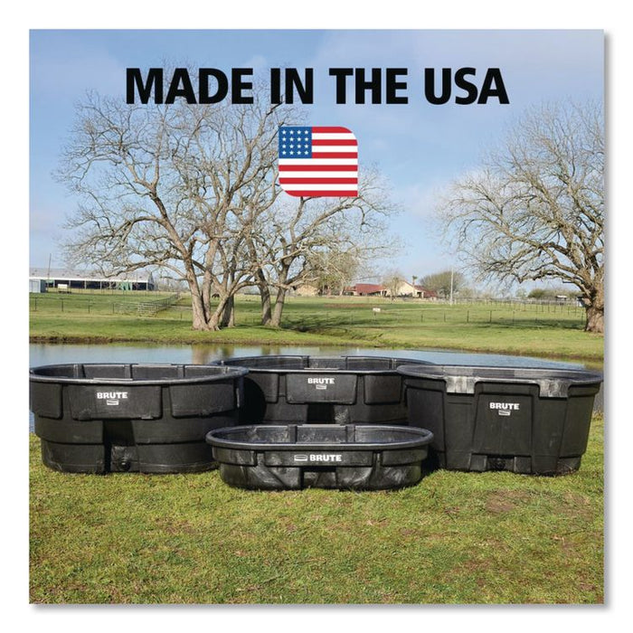 Brute Stock Tank, 50 gal, Black