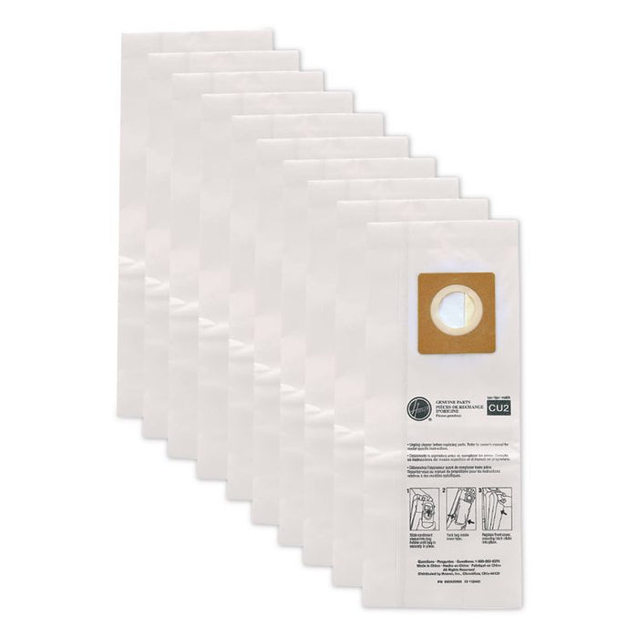Disposable Vacuum Bags, Standard CU2, 10/Pack