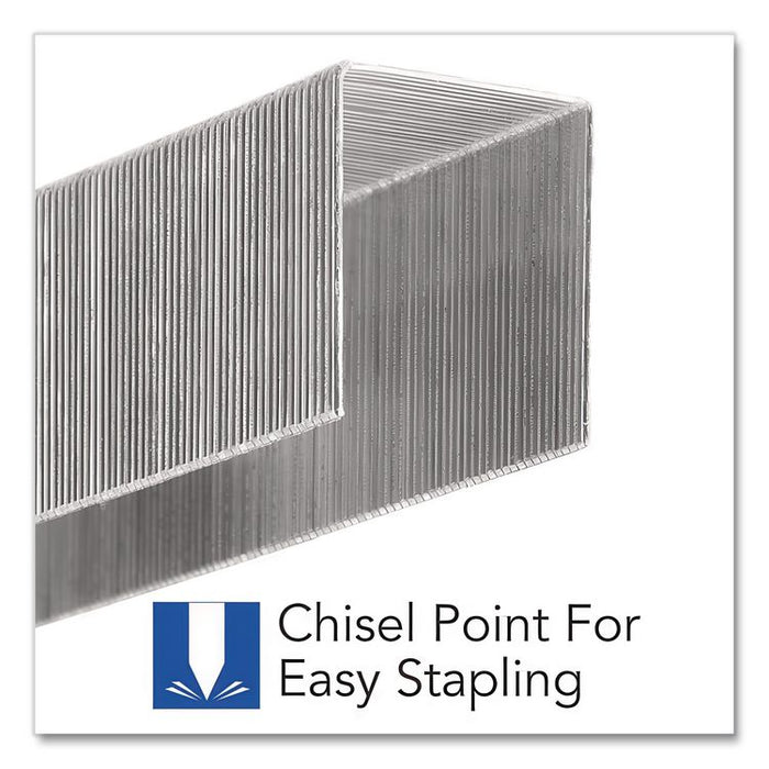 S.F. 13 Heavy-Duty Staples, 0.75" Leg, 0.5" Crown, Steel, 1,000/Box