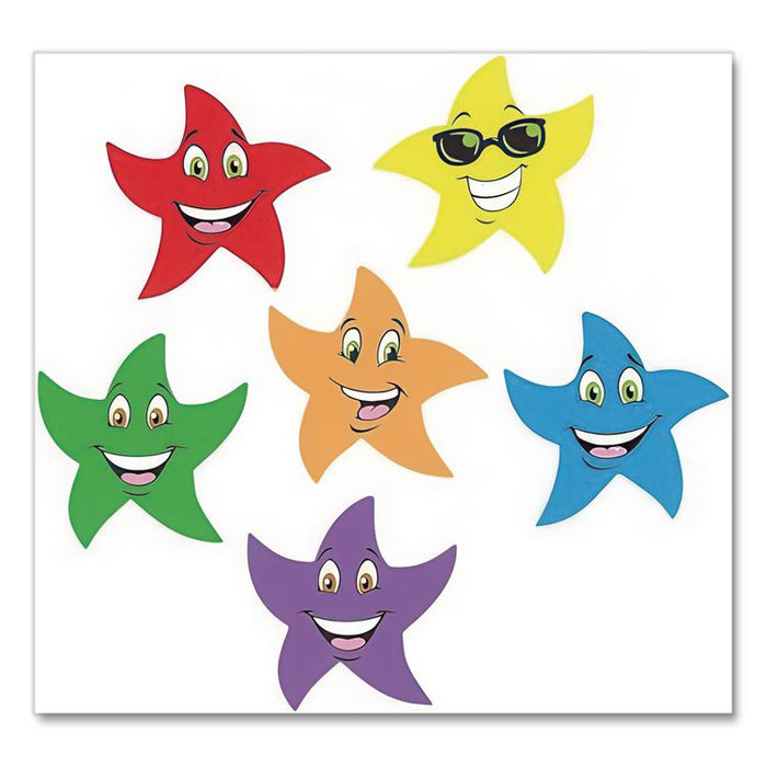 Stinky Stickers Variety Pack, Smiley Stars, Assorted Colors, 432/Pack