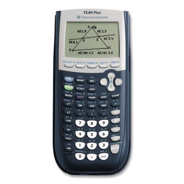 TI-84Plus Programmable Graphing Calculator, 10-Digit LCD