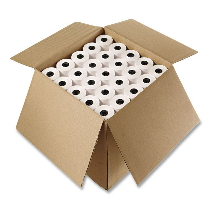 Direct Thermal Printing Thermal Paper Rolls, 3.13" x 230 ft, White, 50/Carton