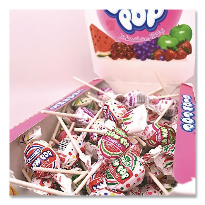Blow Pops, 0.8 oz, Assorted Fruity Flavors, 100/Box