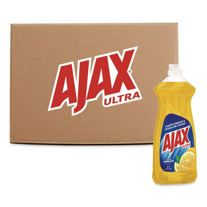 Dish Detergent, Lemon Scent, 28 oz Bottle, 9/Carton