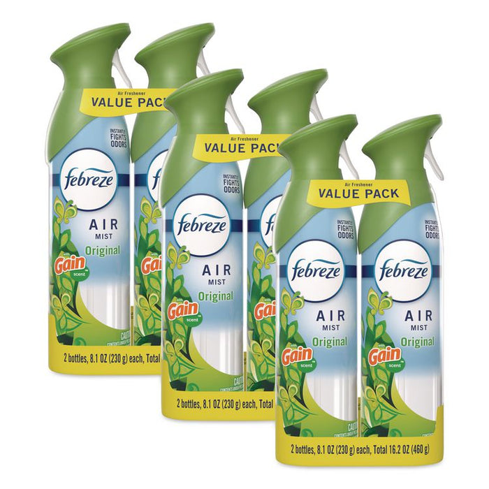 AIR, Gain Original, 8.8 oz Aerosol Spray, 2/Pack, 3 Packs/Carton