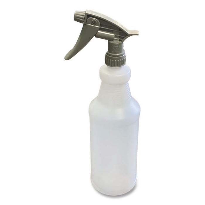 Spray Bottles, 24 oz, Clear, 3/Pack