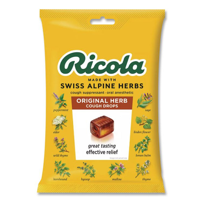 Cough Drops, Original Herb, 21 Drops/Pack