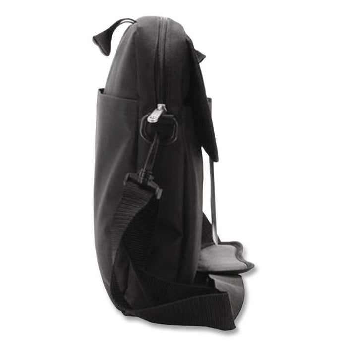 Simply Portable Padded Laptop Sleeve, Fits Devices Up to 15.6", Polyester, 17 x 1.5 x 12, Black