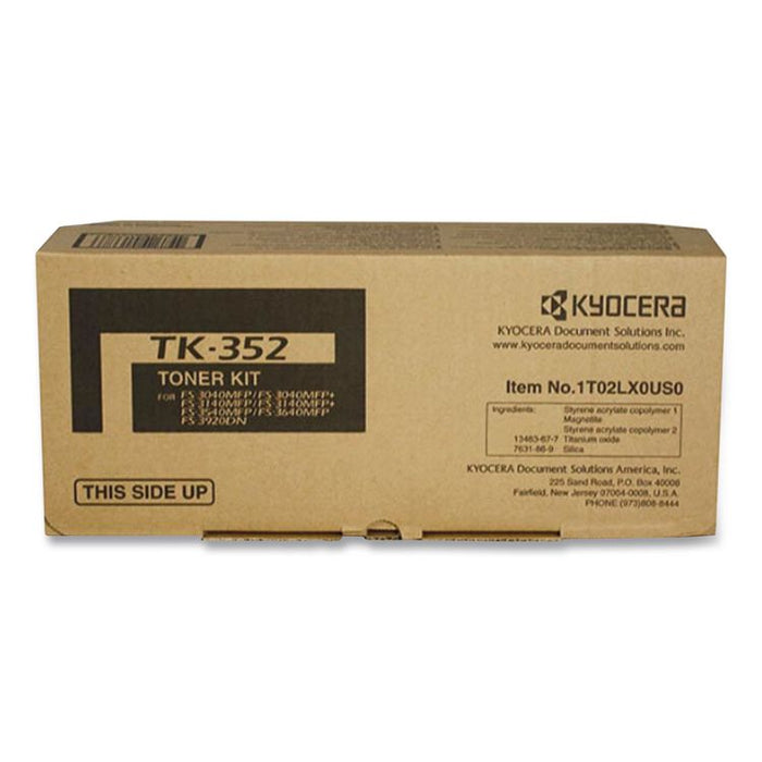 TK352 Drum Unit, 15,000 Page-Yield, Black