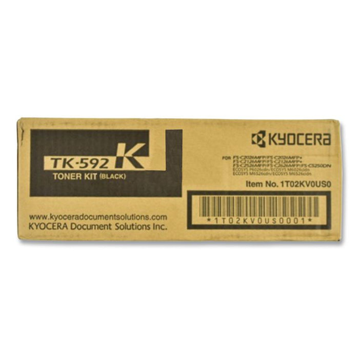 TK592K Toner, 7,000 Page-Yield, Black