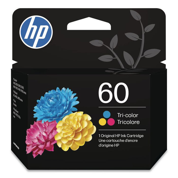 HP 60, (CC643WN) Tri-Color Original Ink Cartridge