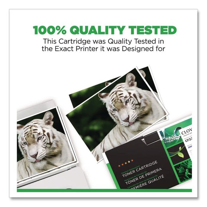 Compatible CE285A(M) (85AM) MICR Toner, 1,600 Page-Yield, Black