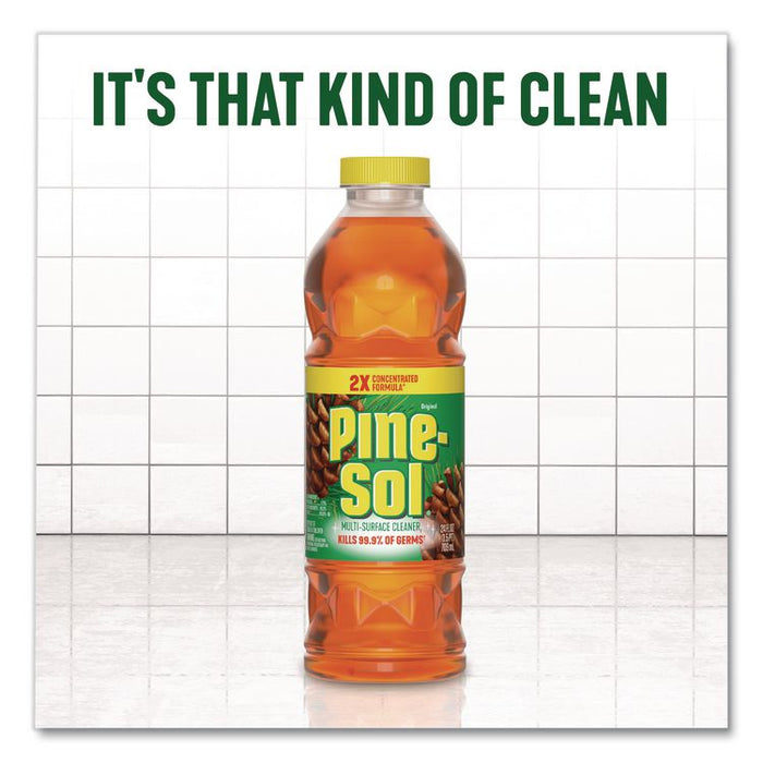 Multi-Surface Cleaner Disinfectant Concentrated, Original Pine Scent, 40 oz Bottle