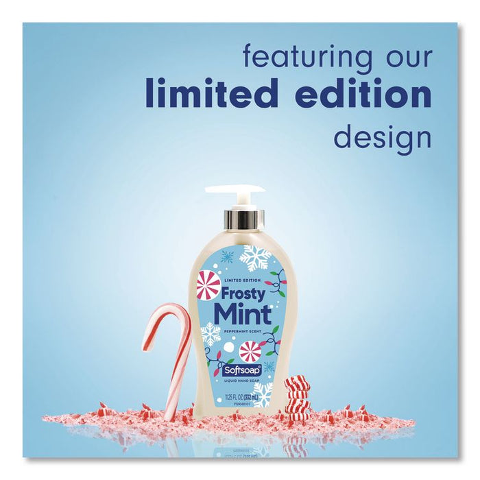Limited Edition Frosty Mint Liquid Hand Soap, Peppermint Scent, 11 oz Pump Bottle