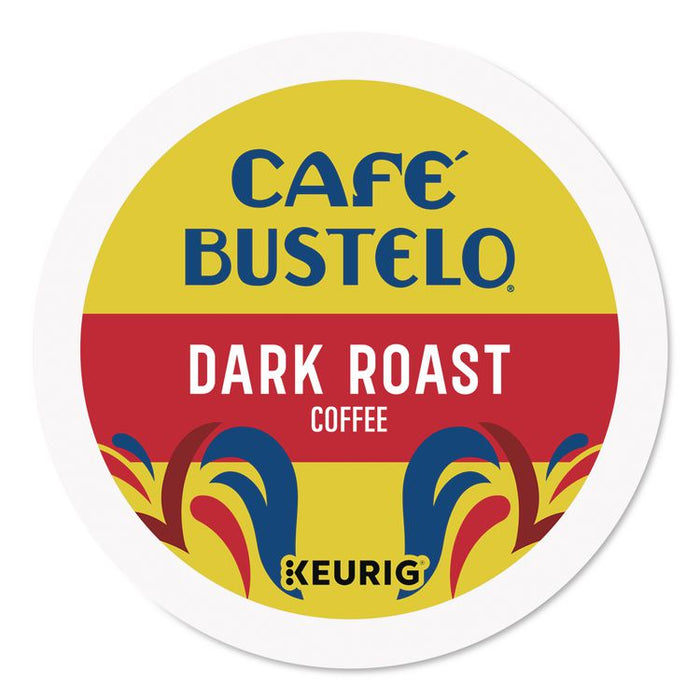 Cafe Bustelo Dark Roast Coffee K-Cup, 22/Box