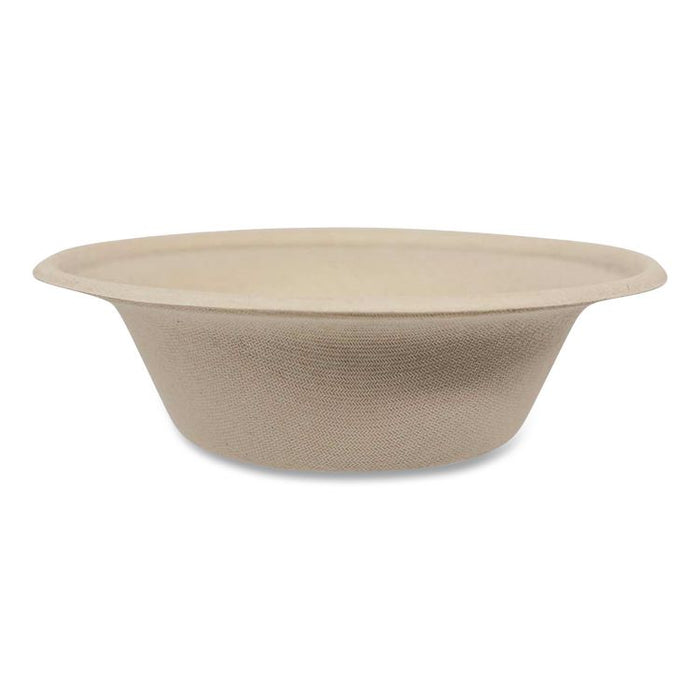 Fiber Bowls, 20 oz, 6 x 6 x 1.7, Natural, 20/Pack
