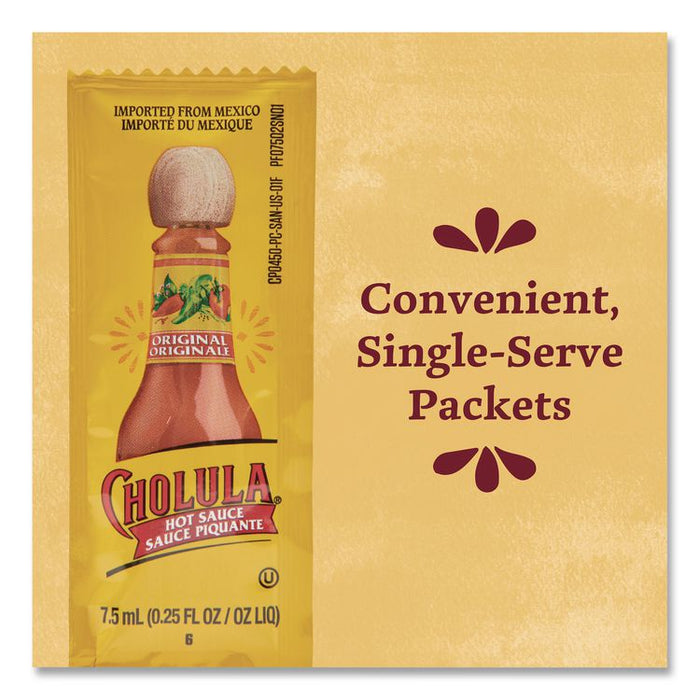 Original Hot Sauce Packets, 0.25 oz Packet, 200/Carton