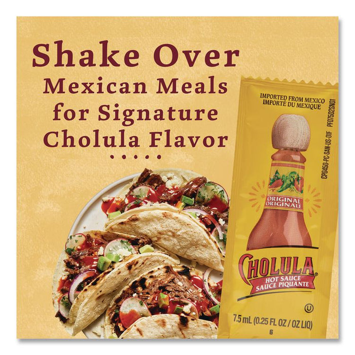 Original Hot Sauce Packets, 0.25 oz Packet, 200/Carton