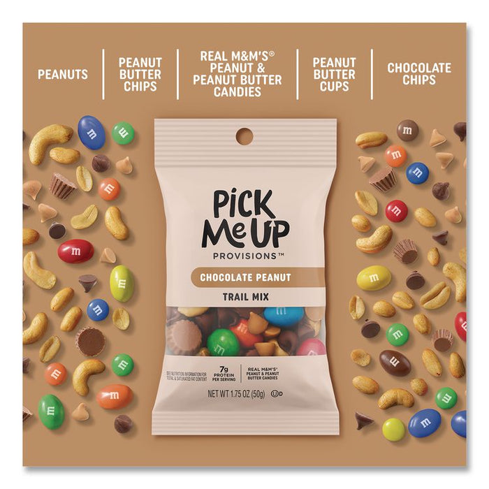 Chocolate Peanut Trail Mix, 1.75 oz Packet, 48/Box
