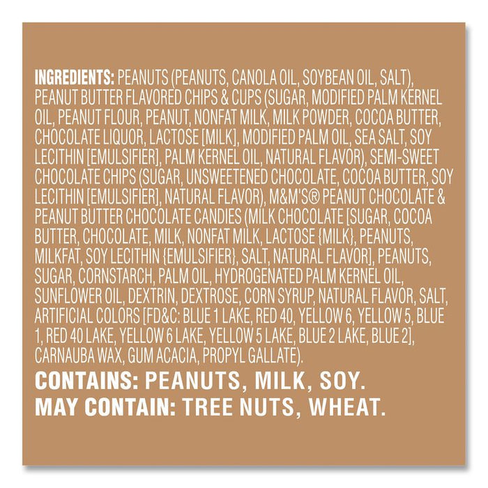 Chocolate Peanut Trail Mix, 1.75 oz Packet, 48/Box