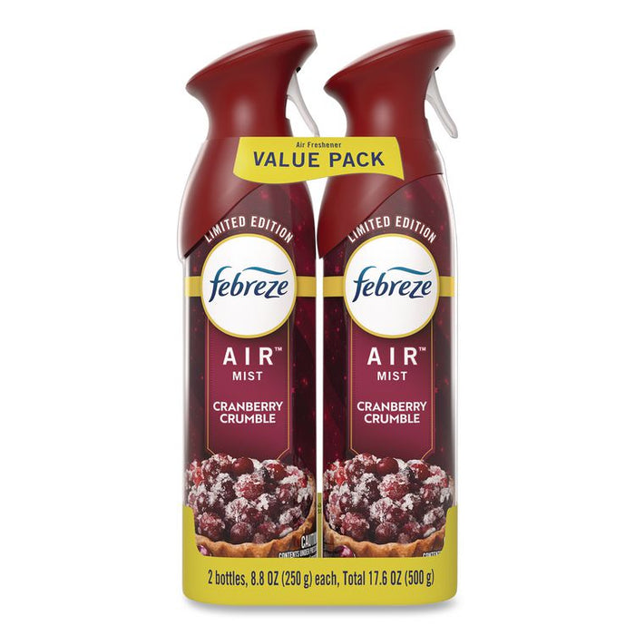 AIR, Limited Edition, Cranberry Crumble, 8.8 oz, Aerosol Spray, 2/Pack
