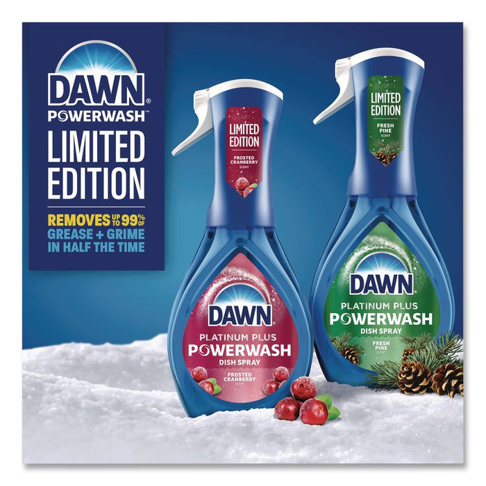 Platinum Plus Powerwash Dish Spray, Frosted Cranberry Scent, 16 oz Spray Bottle