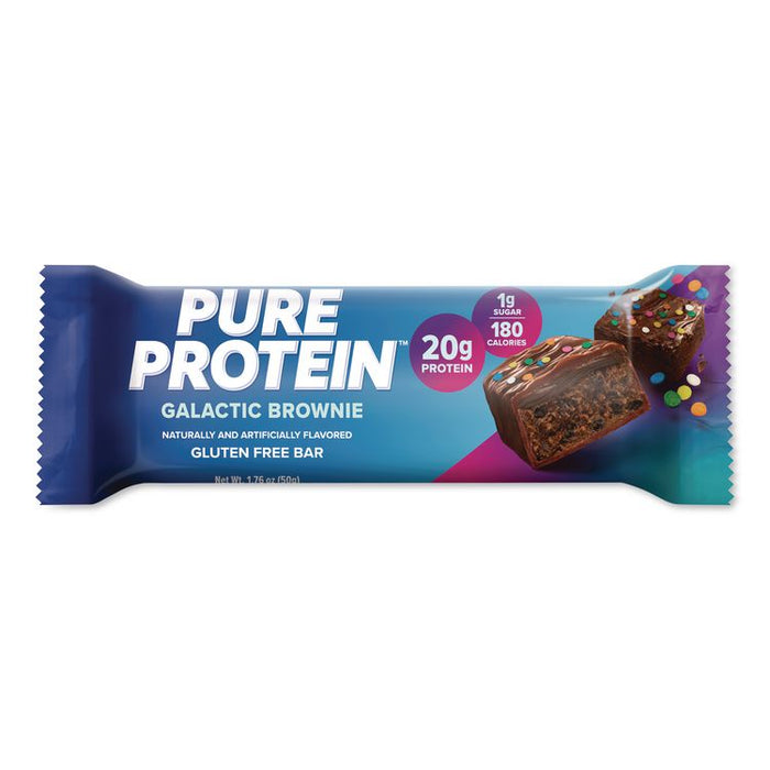 Galactic Brownie Protein Bar, 1.76 oz Bar, 6/Box
