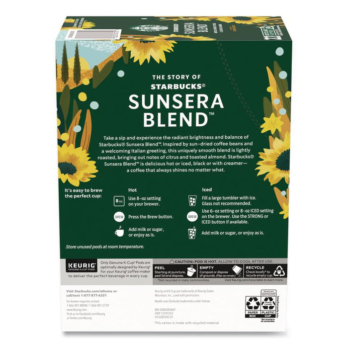 Sunsera Blend Coffee K-Cup, 22/Box