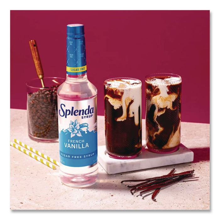 Sugar-Free Coffee Syrup, French Vanilla, 25.4 oz Bottle, 6/Carton