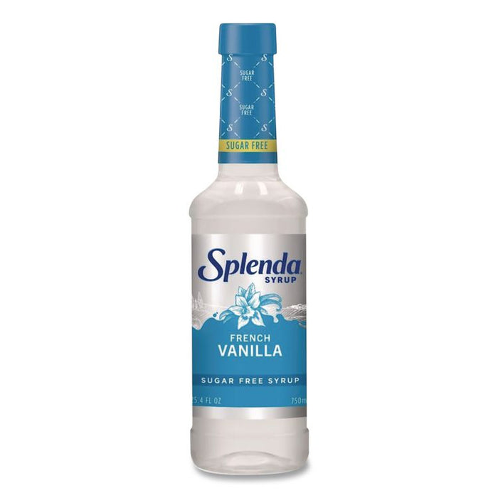 Sugar-Free Coffee Syrup, French Vanilla, 25.4 oz Bottle, 6/Carton