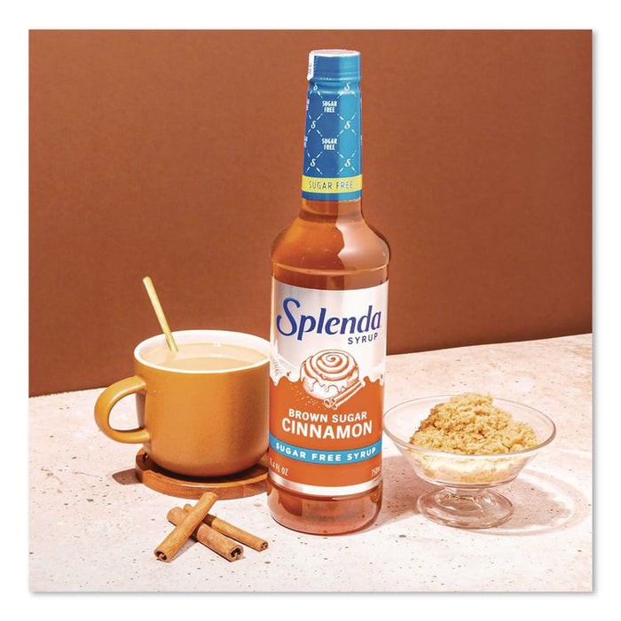 Sugar-Free Coffee Syrup, Brown Sugar Cinnamon, 25.4 oz Bottle, 6/Carton