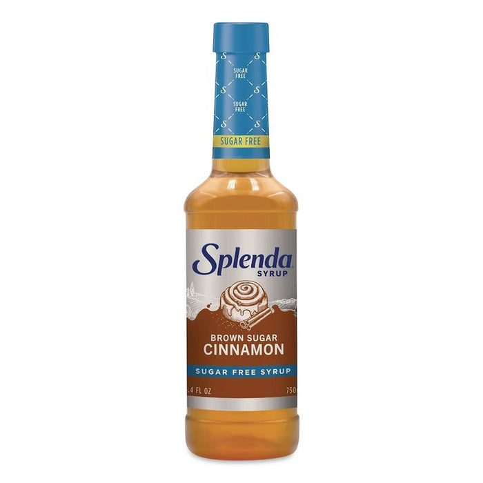 Sugar-Free Coffee Syrup, Brown Sugar Cinnamon, 25.4 oz Bottle, 6/Carton