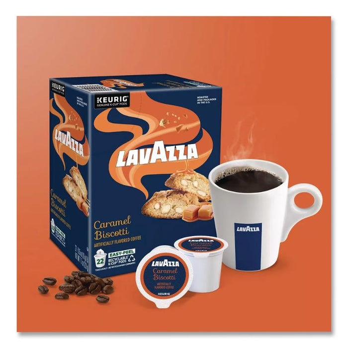 Caramel Biscotti Coffee K-Cup, 22/Box